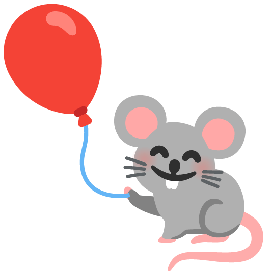 mouse balloon