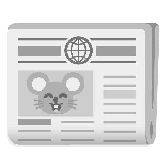 mouse newspaper