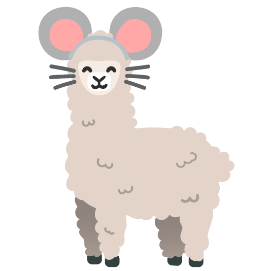 mouse llama