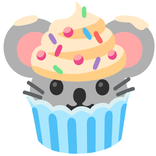 mouse cupcake