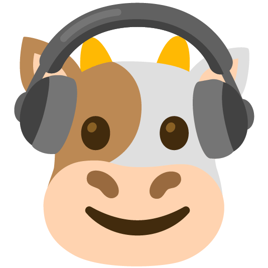 cow headphones