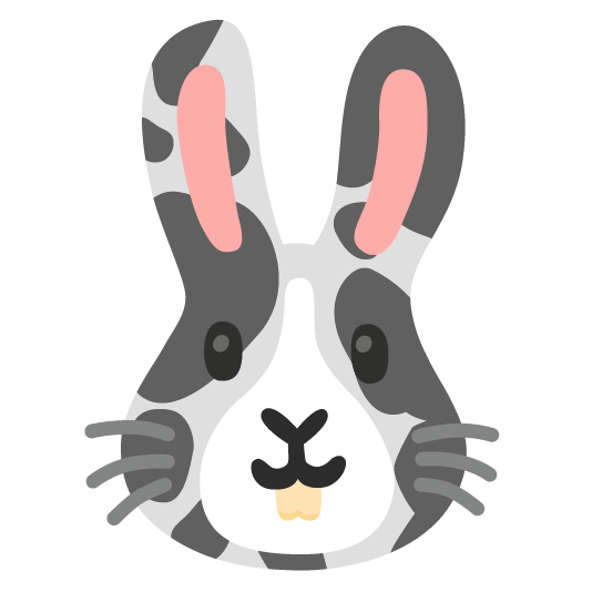 cow rabbit