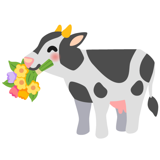 cow bouquet