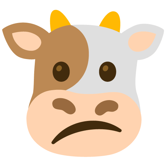 cow confused