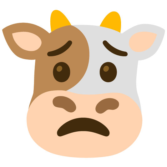 cow worried