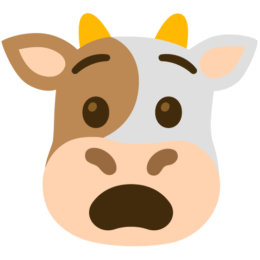 cow anguished