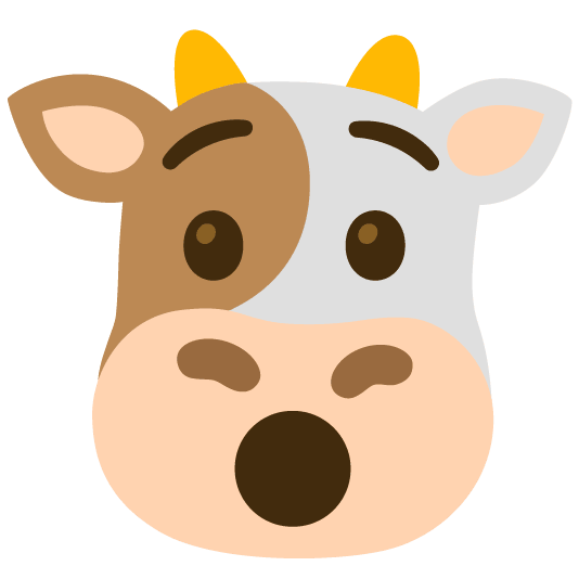 cow hushed