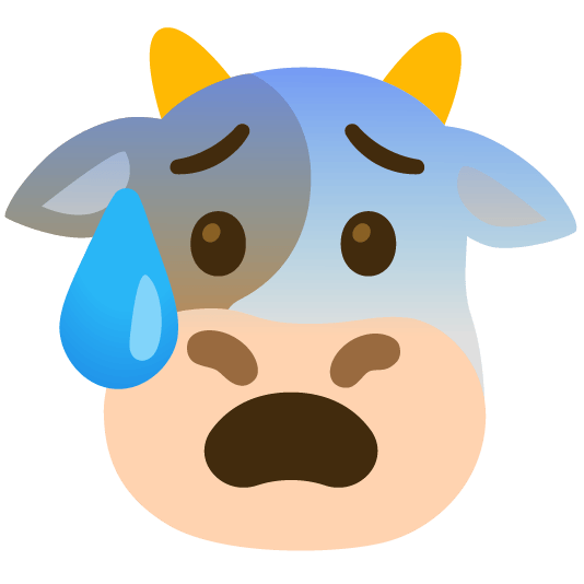 cow cold sweat