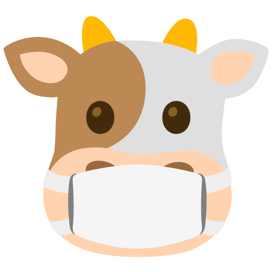 cow mask