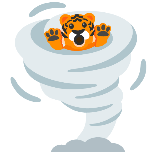 tiger tornado