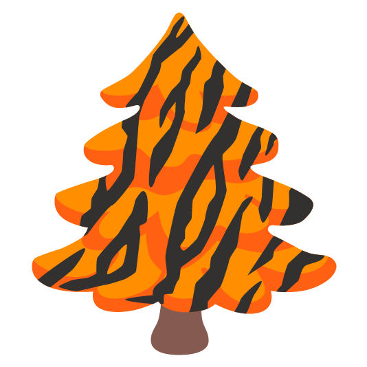 tiger evergreen tree