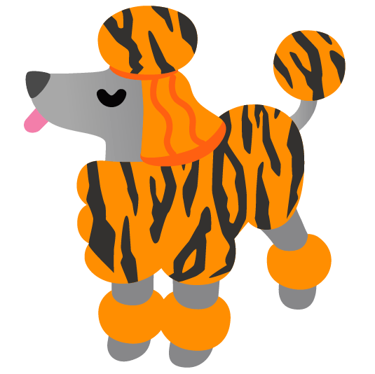 tiger poodle