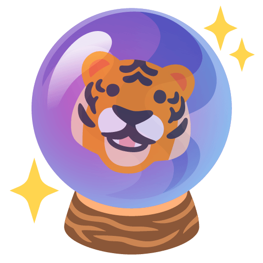 tiger crystal ball