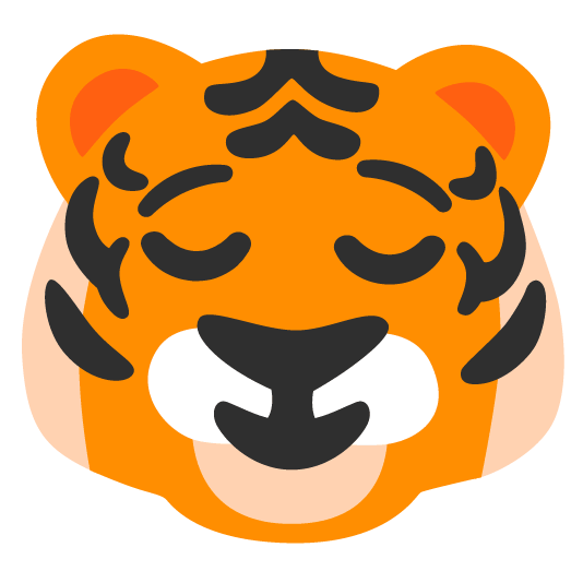 tiger relieved