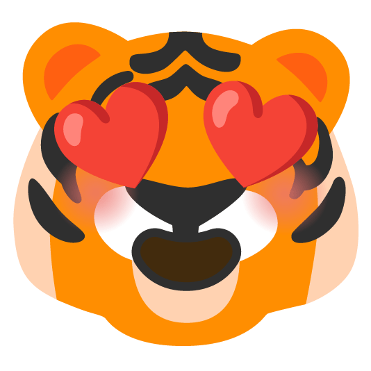 tiger heart eyes