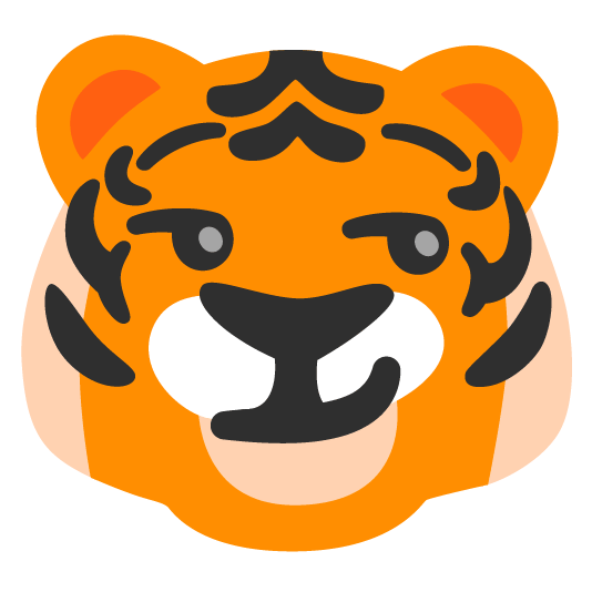tiger smirk