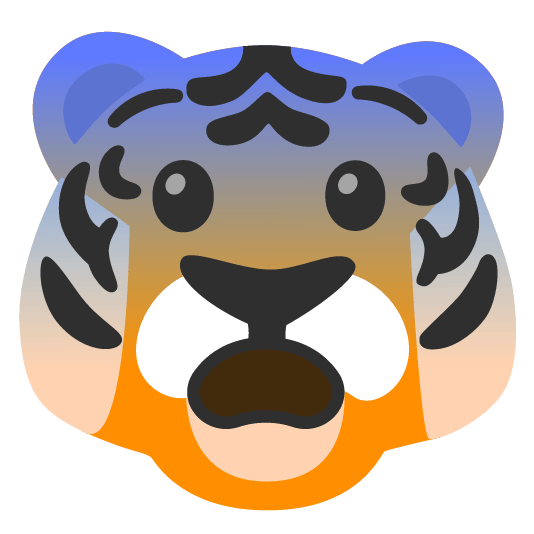 tiger fearful