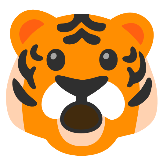 tiger open mouth