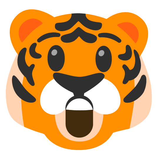 tiger astonished