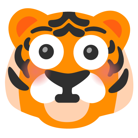 tiger flushed