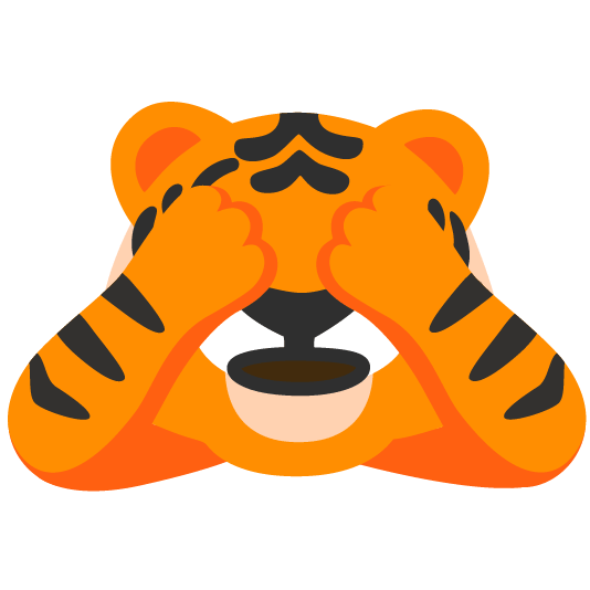 tiger see no evil