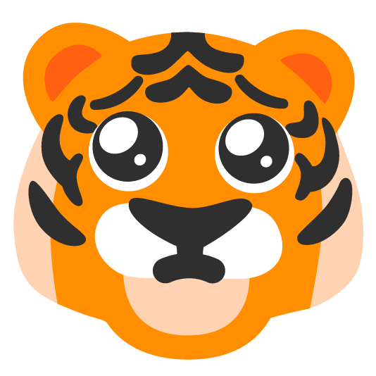 tiger pleading face