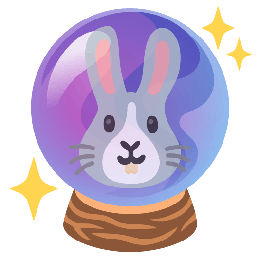 rabbit crystal ball
