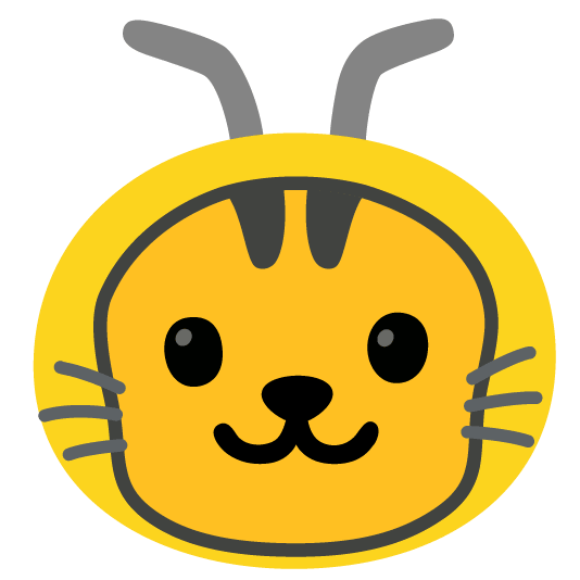 cat bee