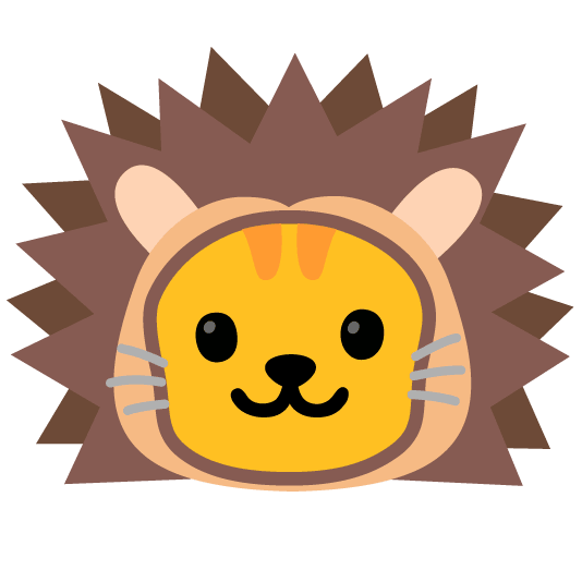 cat hedgehog