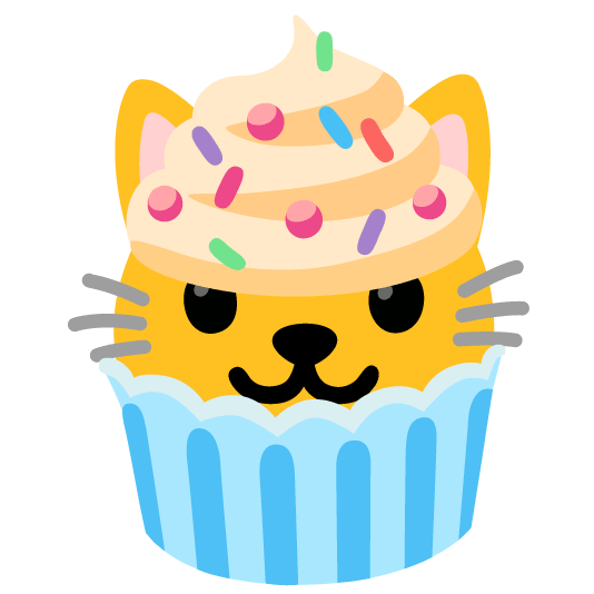 cat cupcake
