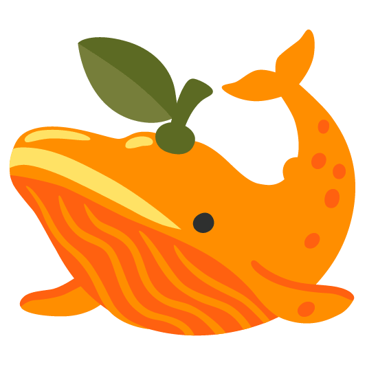 whale tangerine