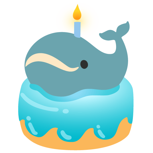 whale birthday