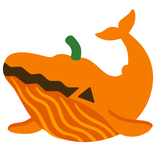 whale jack o lantern