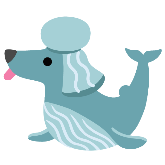 whale poodle