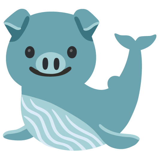 whale pig