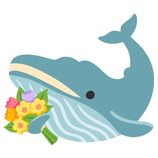 whale bouquet