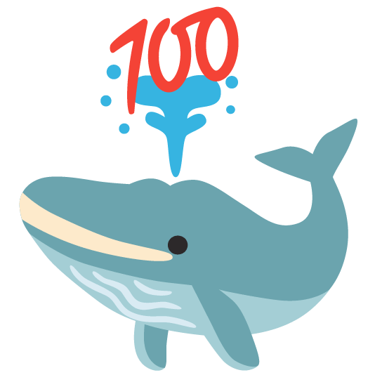 whale 100