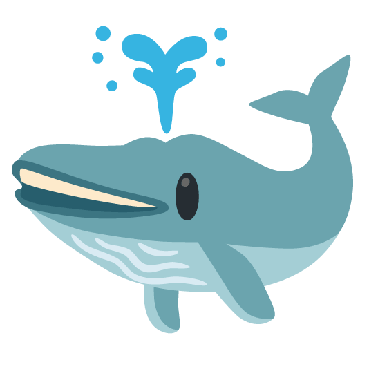 whale smiley