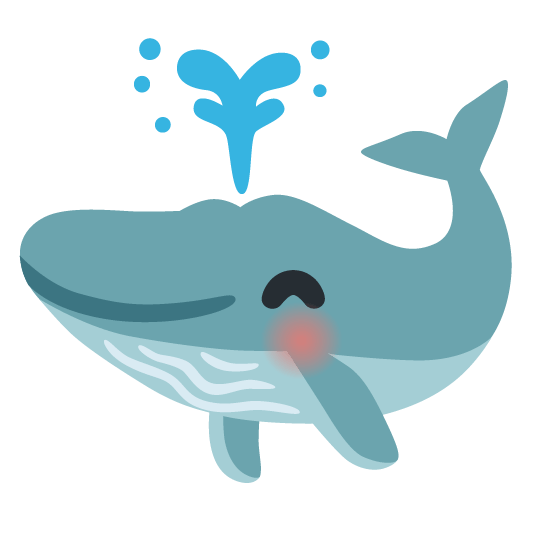whale blush