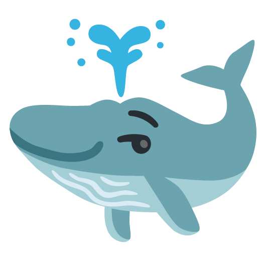 whale smirk