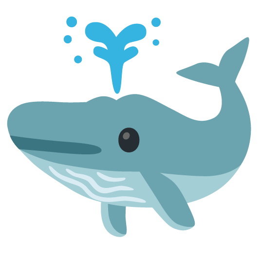 whale neutral face