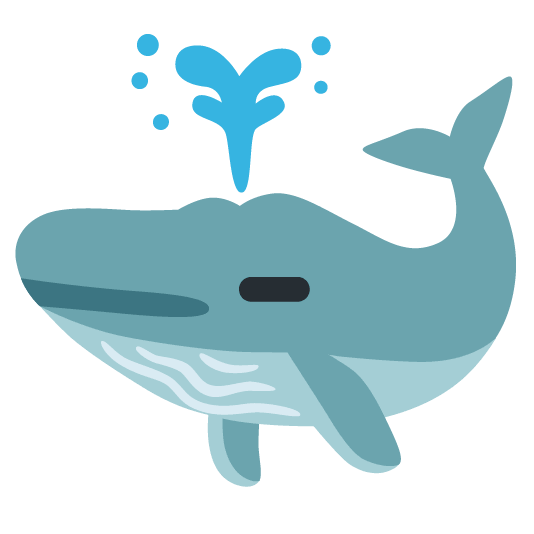 whale expressionless