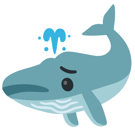 whale worried