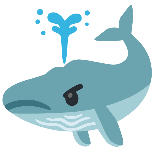 whale angry