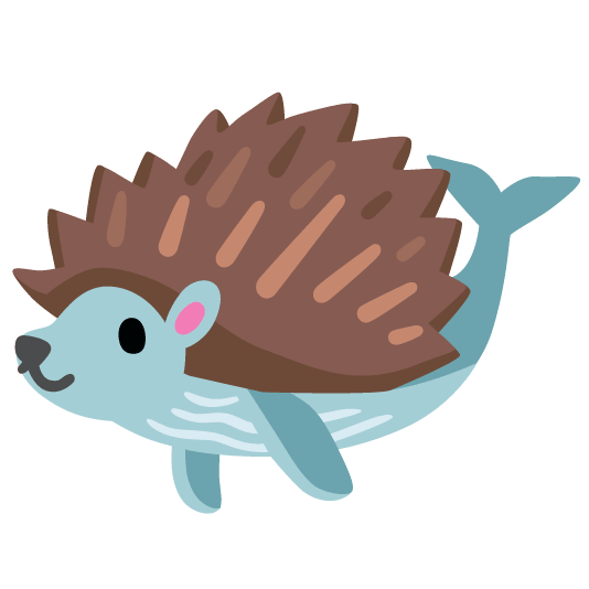 whale hedgehog