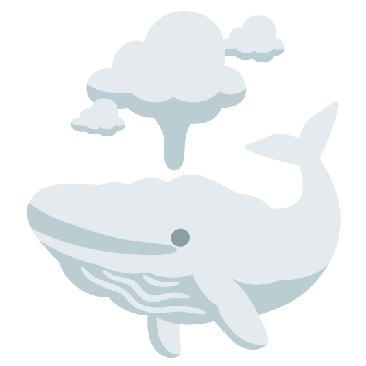 whale cloud