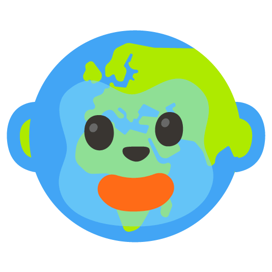 monkey face earth africa