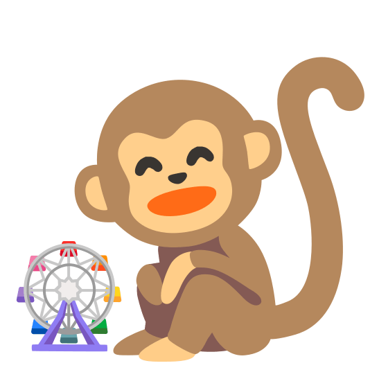 monkey face ferris wheel
