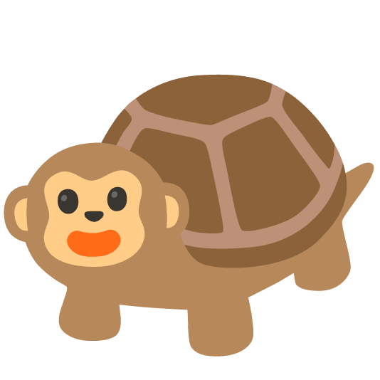 monkey face turtle
