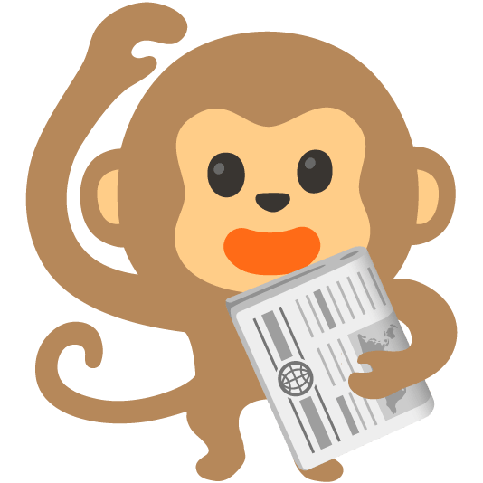 monkey face newspaper